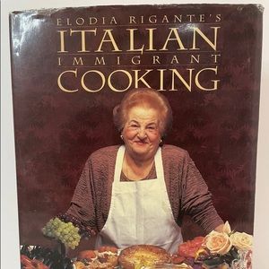 Italian Immigrant Cooking Cookbook by Elodia Rigante 1996.